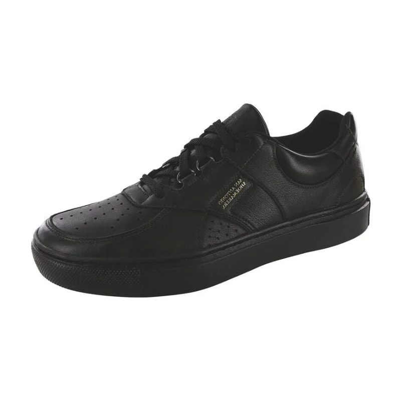 SAS High Street Matte Wide Black Men's Walking Shoes