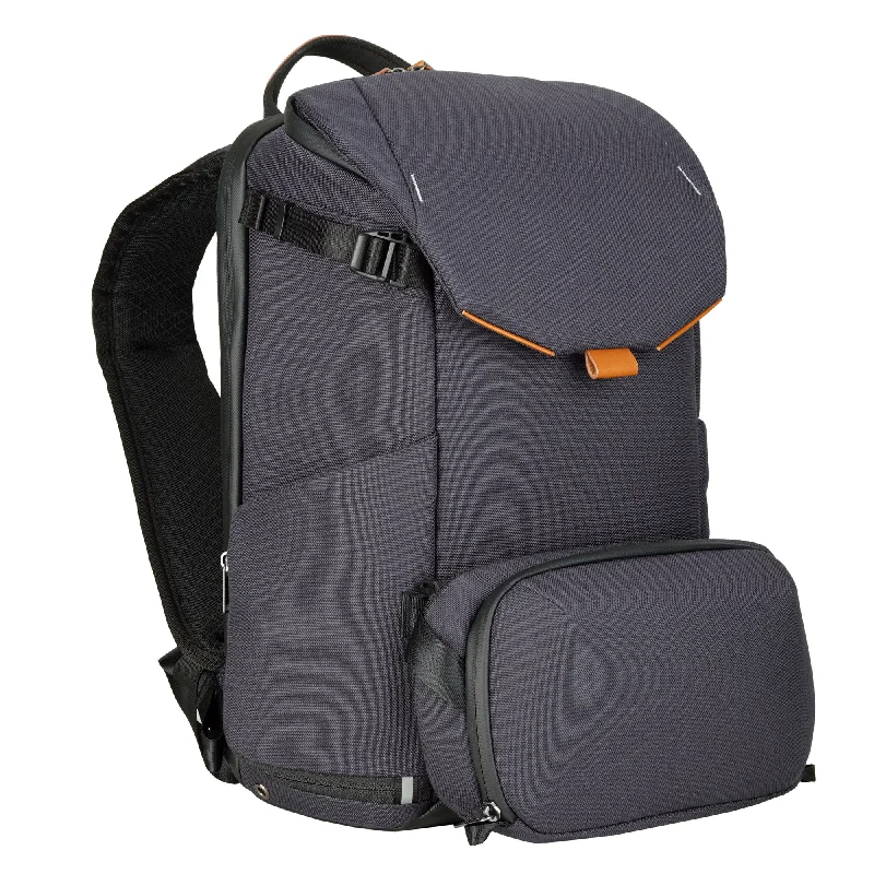 VEO CITY B42 Medium Camera Backpack w/ Pouch - Navy Blue