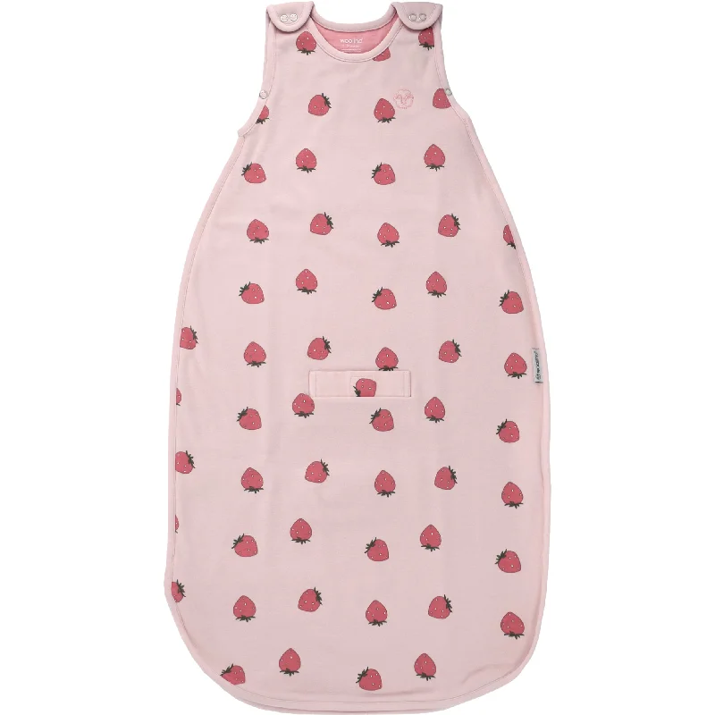 4 Season® Ultimate Baby Sleep Bag, Merino Wool & Organic Cotton, Strawberry