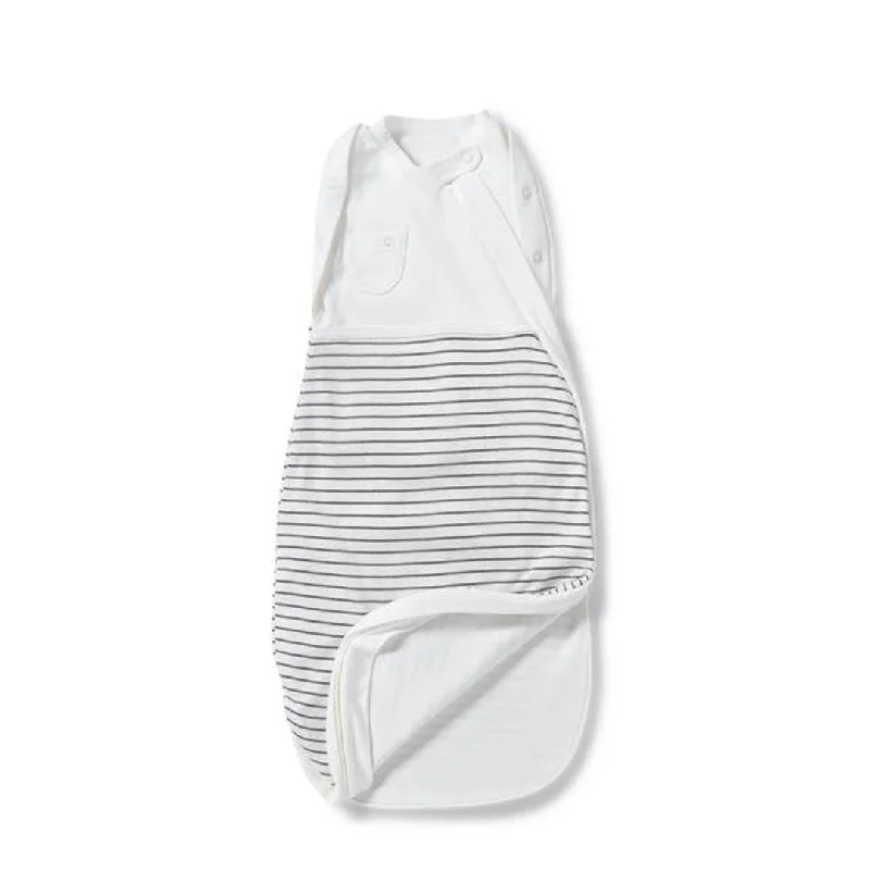 MORI Swaddle Bag - Grey Stripe