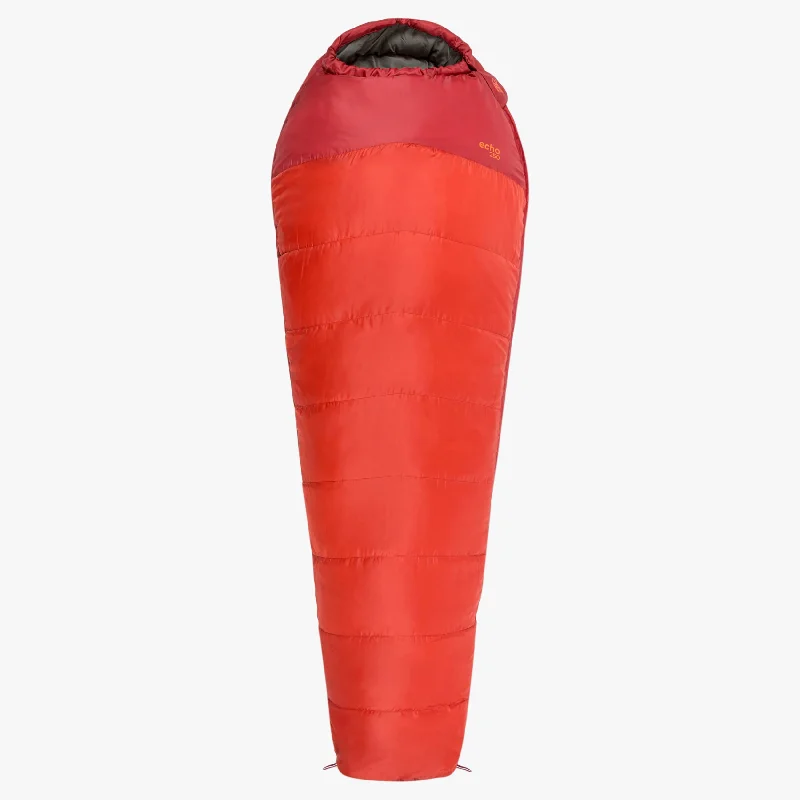 Echo 250 Mummy Sleeping Bag, Red