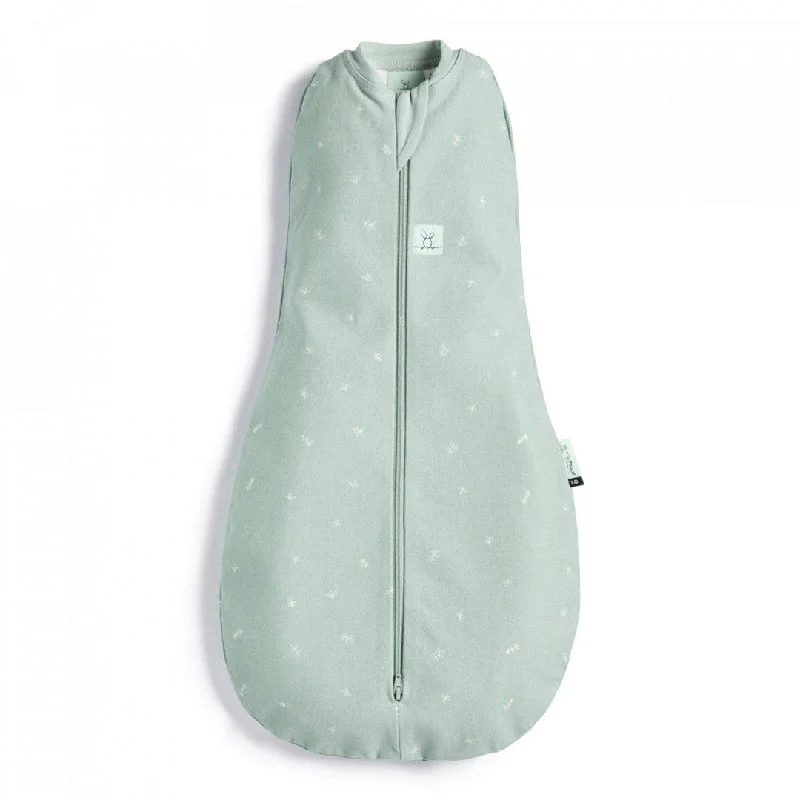 ergoPouch Organic All Year Cocoon Swaddle Sleeping Bag - Sage - 1.0 TOG