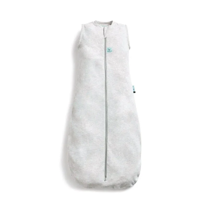 ergoPouch Organic Summer Jersey Sleeping Bag - Grey Marle - 0.2 TOG