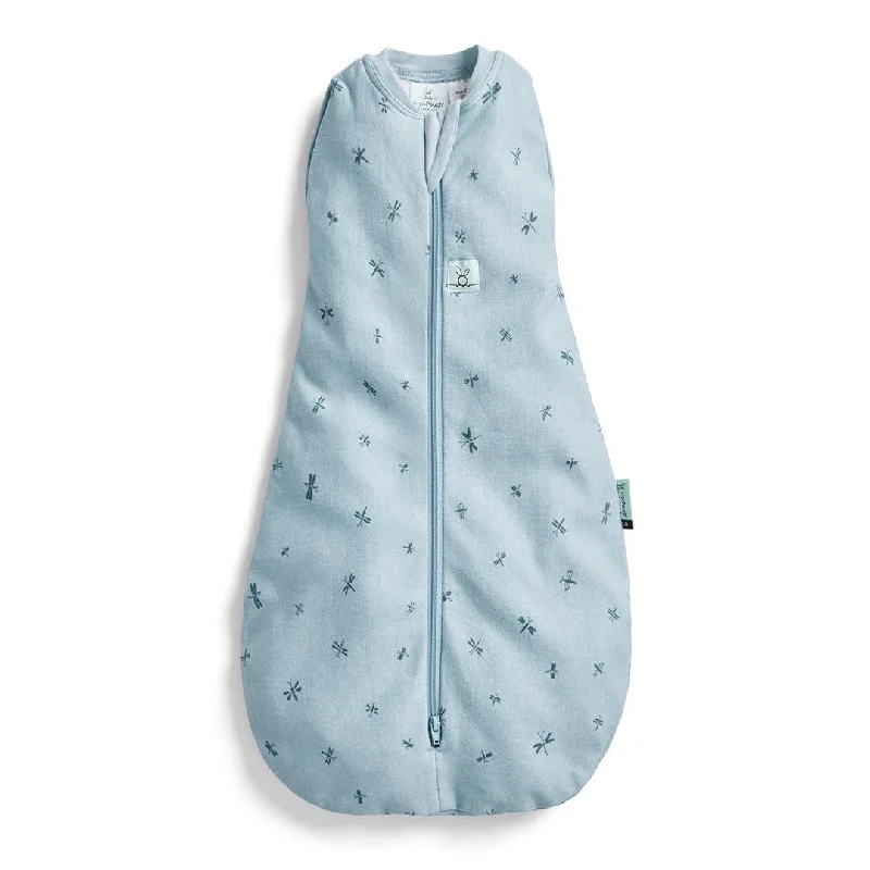 ergoPouch Organic All Year Cocoon Swaddle Sleeping Bag - 1 Tog - Dragonfly