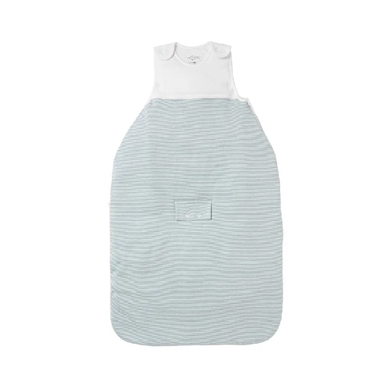 MORI Clever Winter Sleeping Bag - 2.5 Tog - Blue Stripe