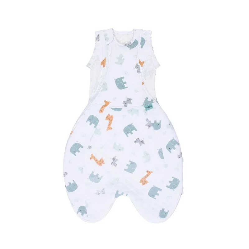 Purflo All Seasons Swaddle To Sleep Bag - 2.5 Tog - Animal Safari