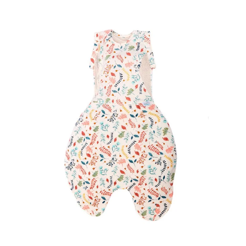 Purflo Swaddle To Sleep Bag - Botanical - TOG 2.5