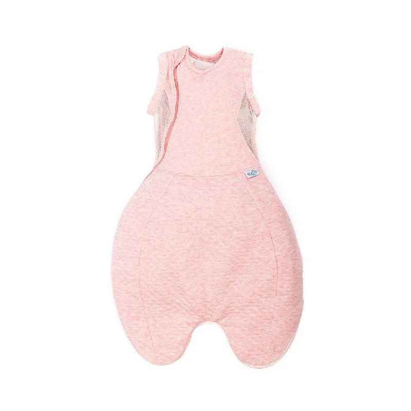 Purflo Swaddle To Sleep Bag - Shell Pink - TOG 2.5