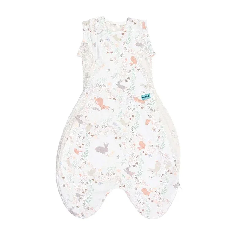 Purflo Swaddle To Sleep Bag - Storybook Nutmeg - TOG 2.5