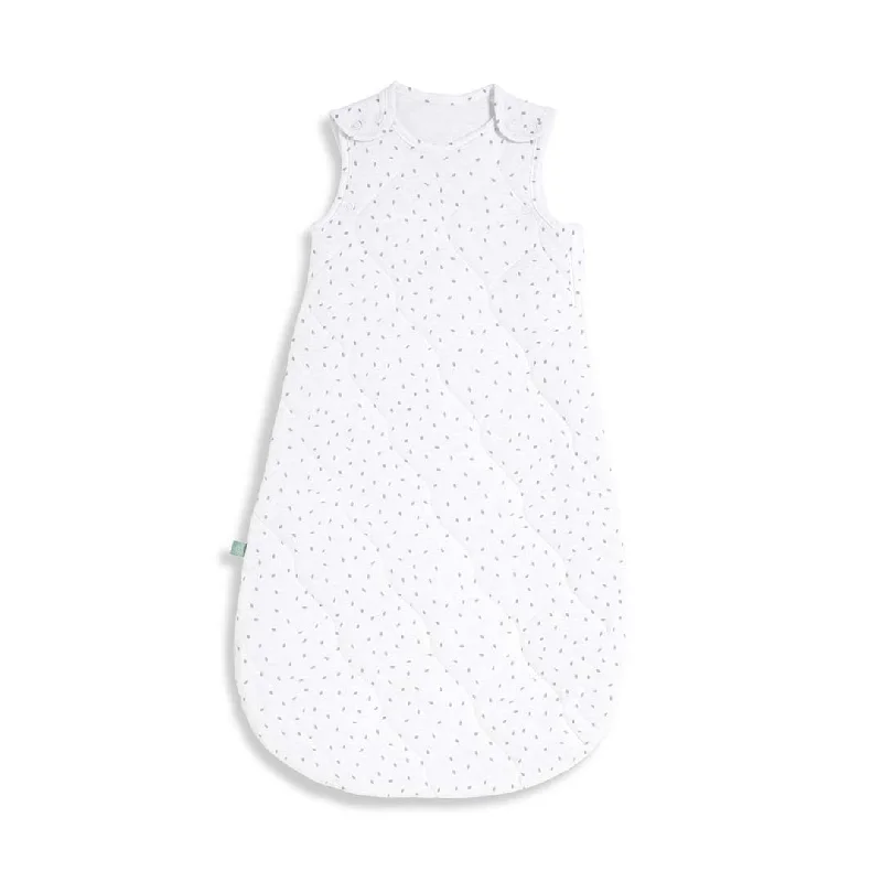 The Little Green Sheep Sleeping Bag - White Rice - TOG 2.5