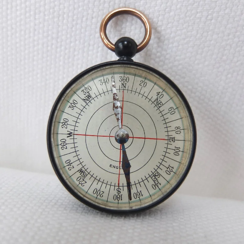 English Transparent Pocket Compass