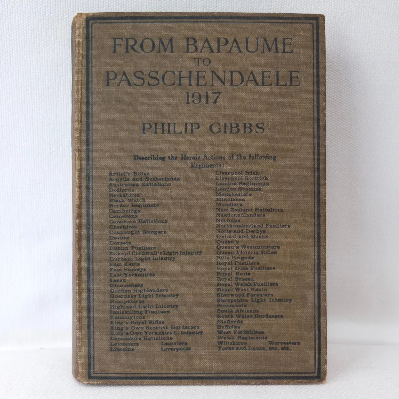 From Bapaume to Passchendaele (1918)