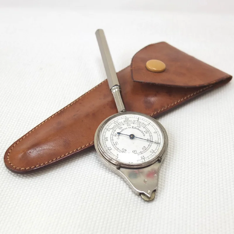 Henri Chatelain Rotary Map Measurer & Case c.1910