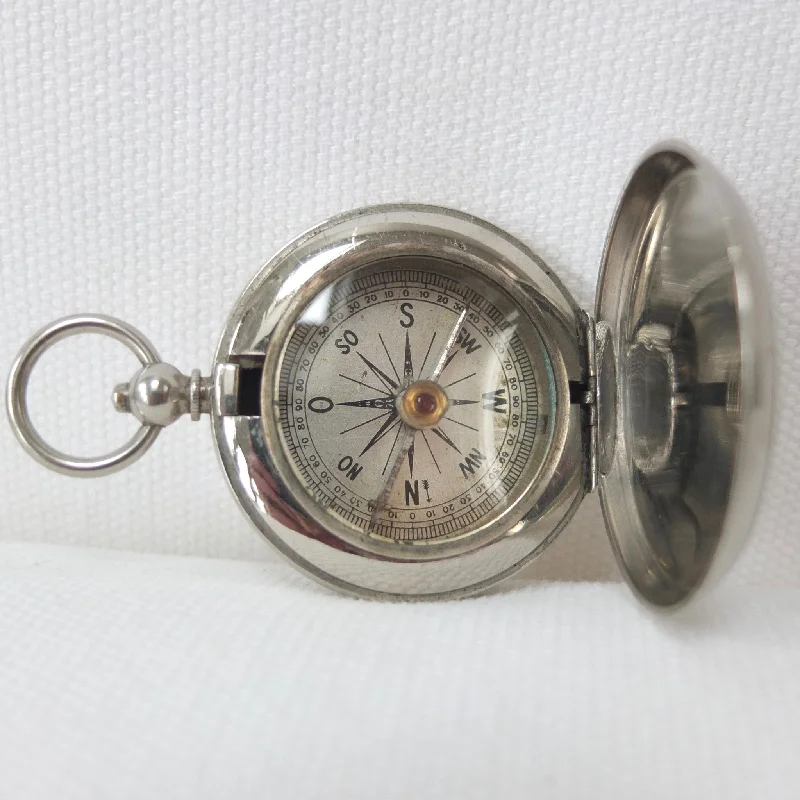 German Hunter Cased Pocket Compass c.1910