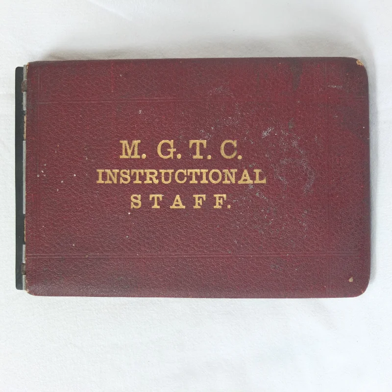 M.G.T.C. Machine Gun Instructors Handbook (1917)