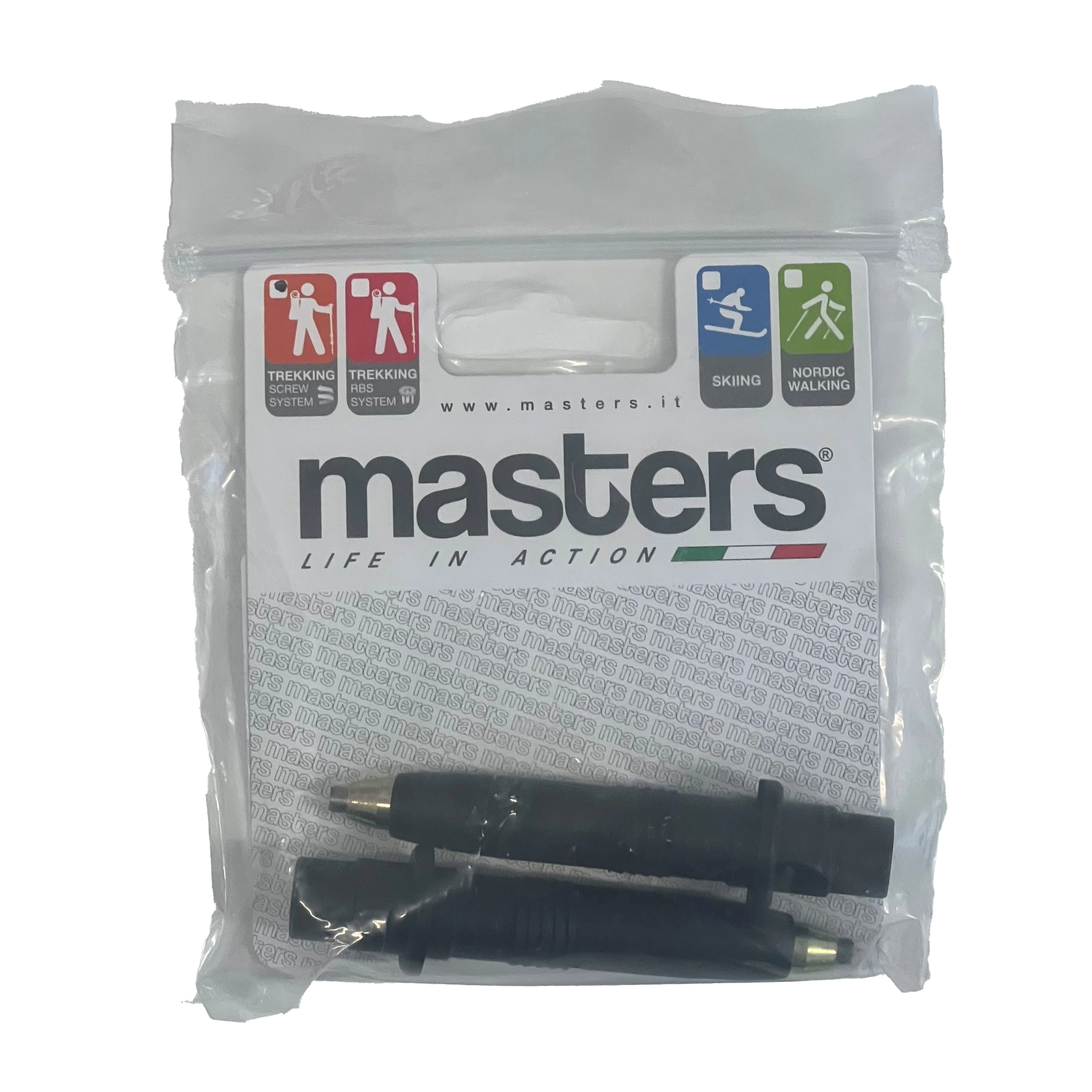 Masters Support Carbide w/ Clamper (pair) Hiking Poles