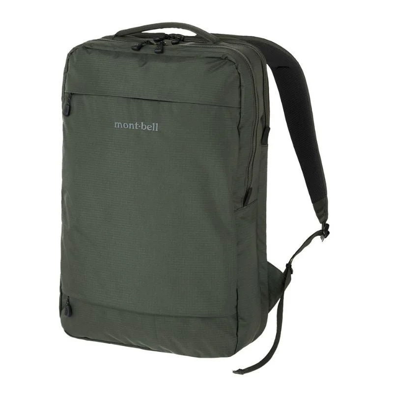 Montbell Utility Daypack 20 Unisex Black Dark Green