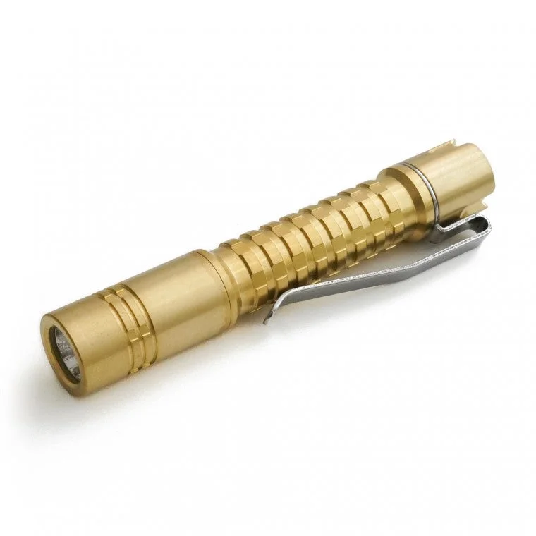 Pineapple Mini Brass Flashlight