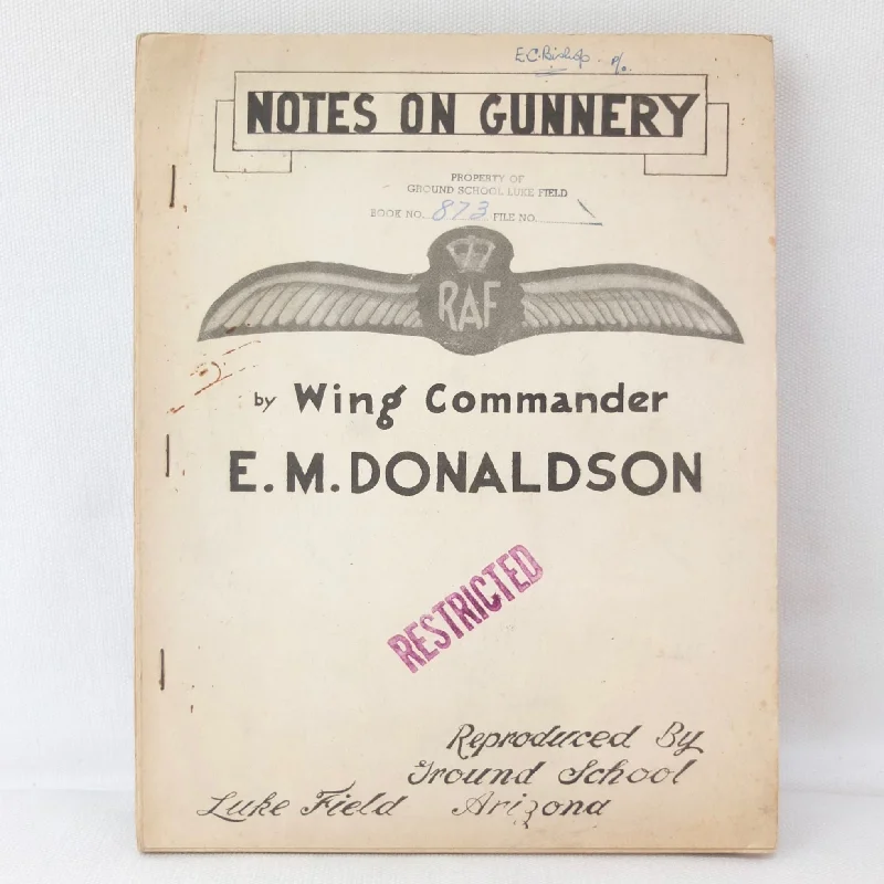 RAF Notes on Gunnery (1942)