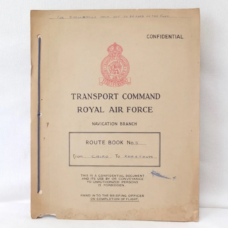 RAF Transport Command Route Book No. 5 (1944)