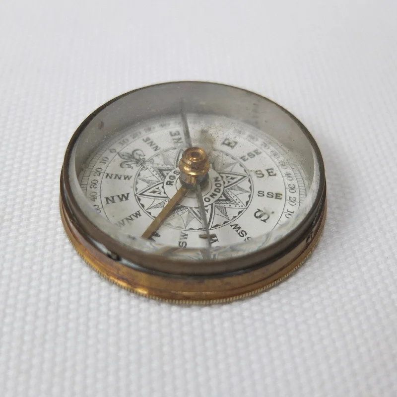 Ross & Co. Brass Box Pocket Compass