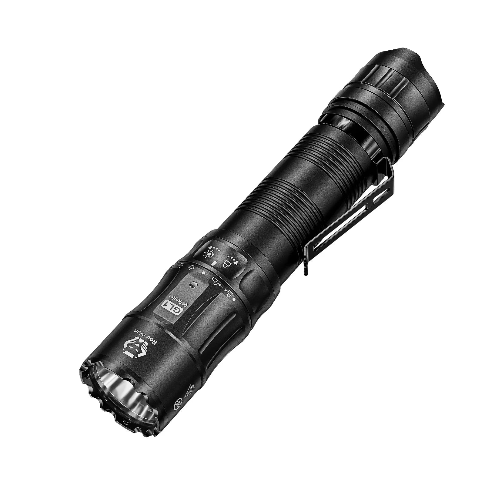 GL1 3200 Lumens Rotary Tactical Flashlight