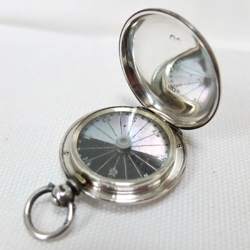 Silver Singer's Patent Pocket Compass (1864)