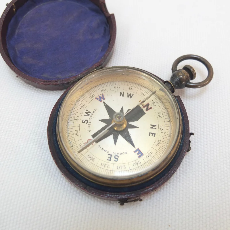 Troughton & Simms Victorian Pocket Compass c.1880