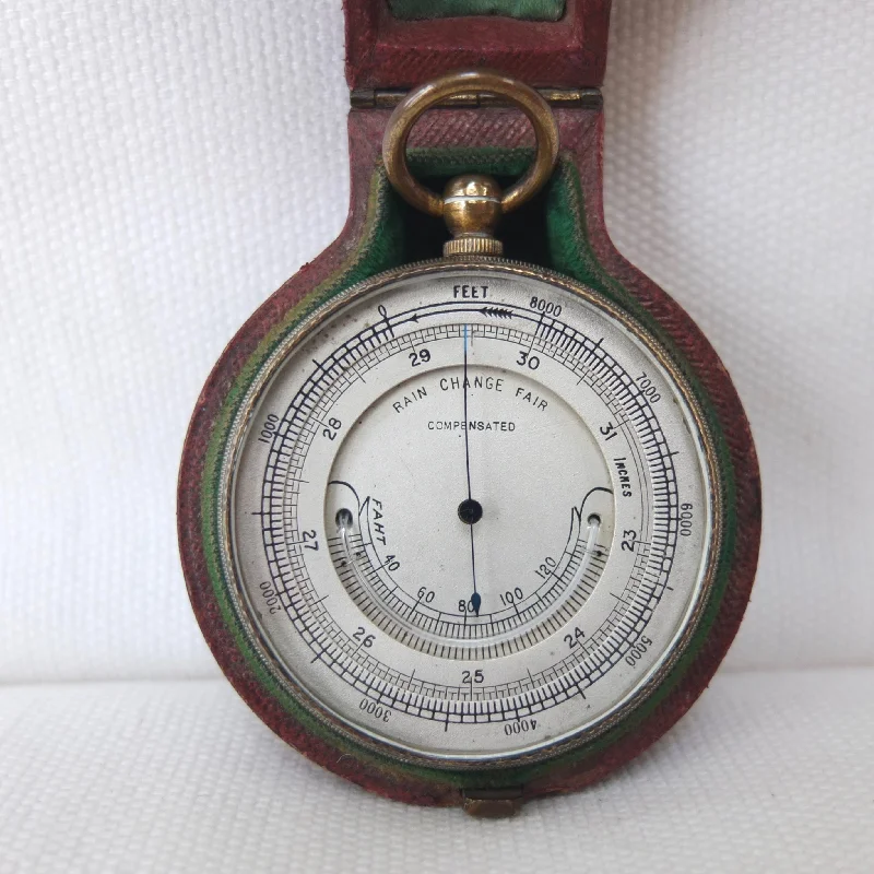 Victorian Altimeter Barometer Thermometer c.1880