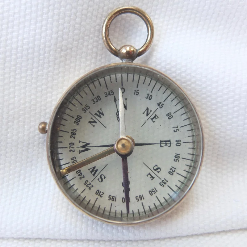 Vintage Transparent Pocket Compass