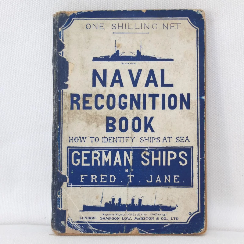 WW1 German Ships Naval Recognition Manual (1914)