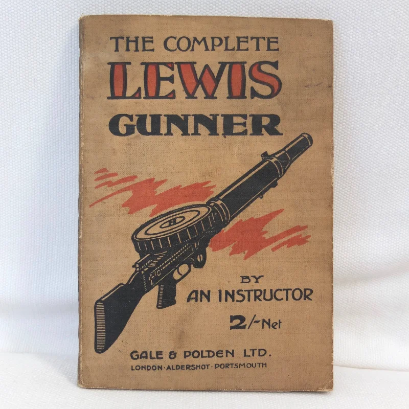 WW1 Lewis Machine Gun Manual (1918)