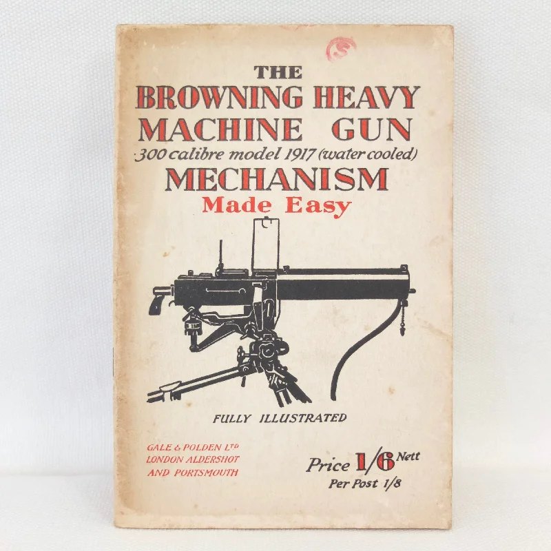 WW2 Browning Machine Gun Manual